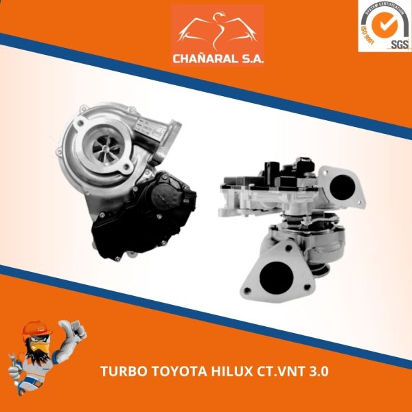 TURBO TOYOTA HILUX CT. VNT 3.0